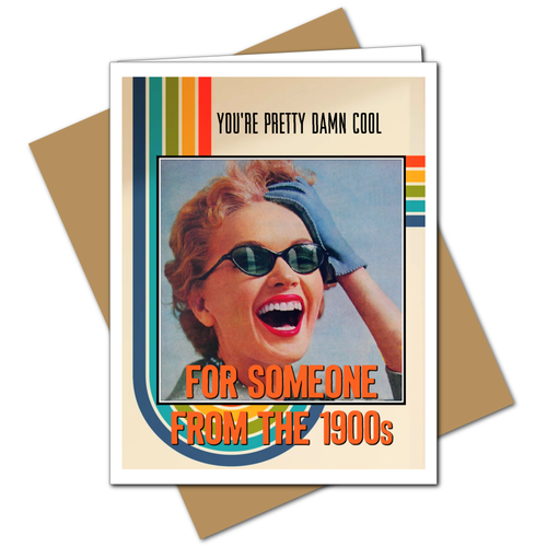 1900s - F - Birthday Greeting Card