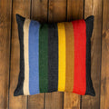 Multi-Color Cabin Stripe Throw Pillow (Pk/2) | Lodge Decor