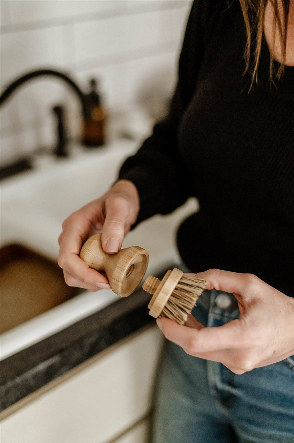 Modular Pot Scrubbing Brush | Home Cleaning Supplies