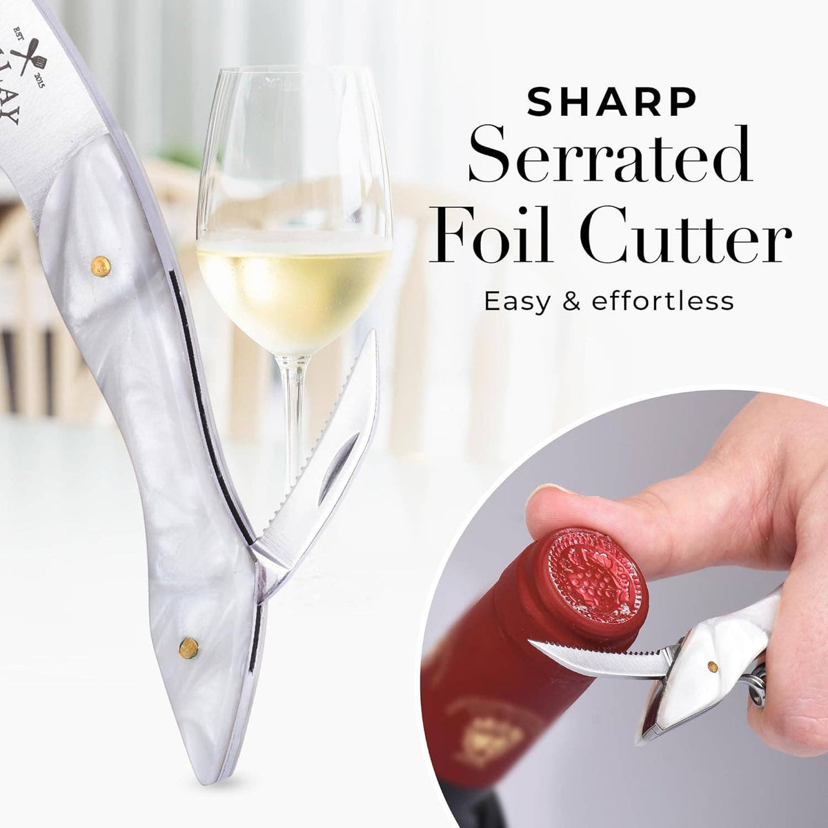 3-in-1 Waiter Corkscrew Wine Bottle Opener