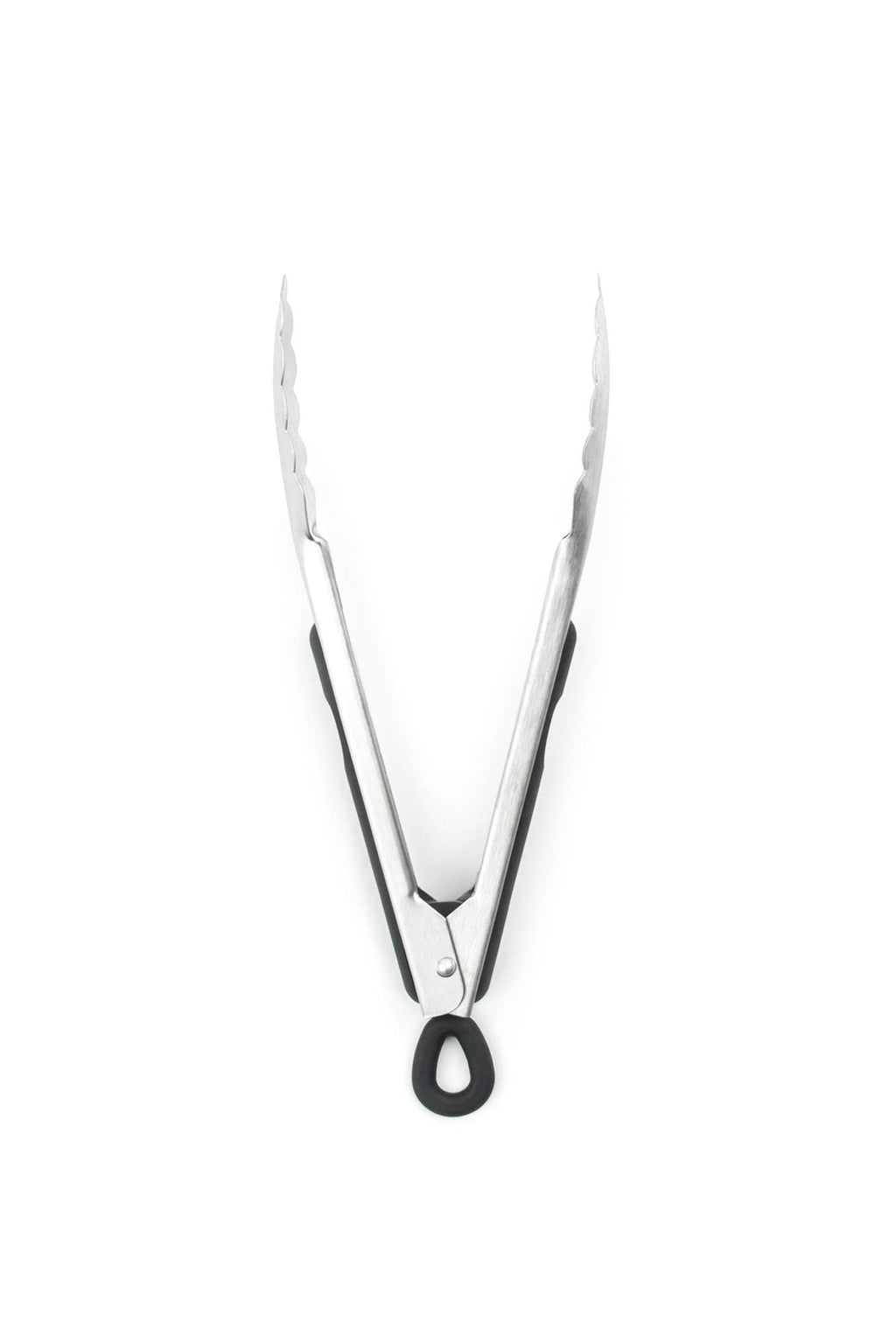 Fox Run Locking Tongs, Stainless Steel, 9"