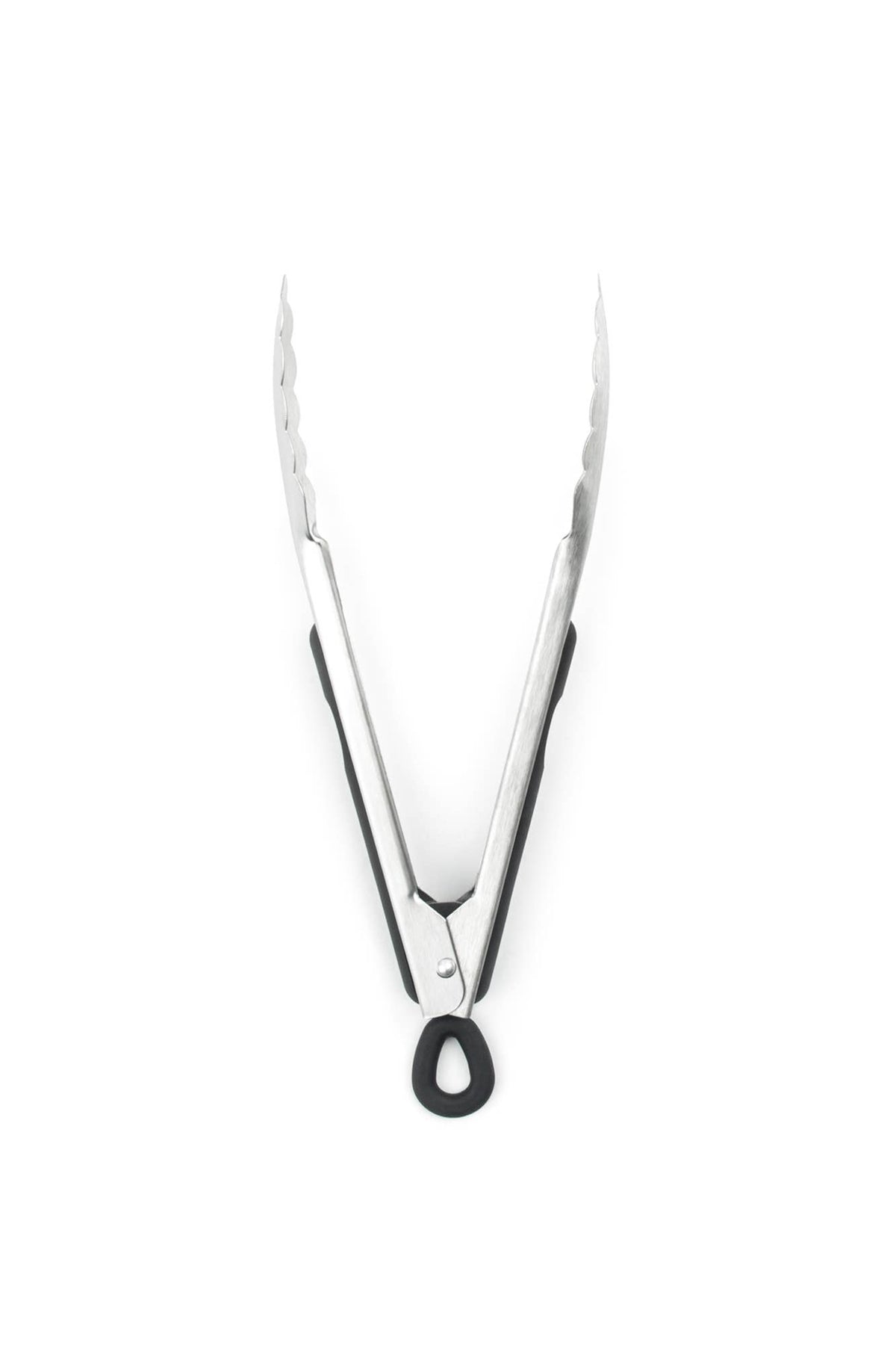 Fox Run Locking Tongs, Stainless Steel, 9"