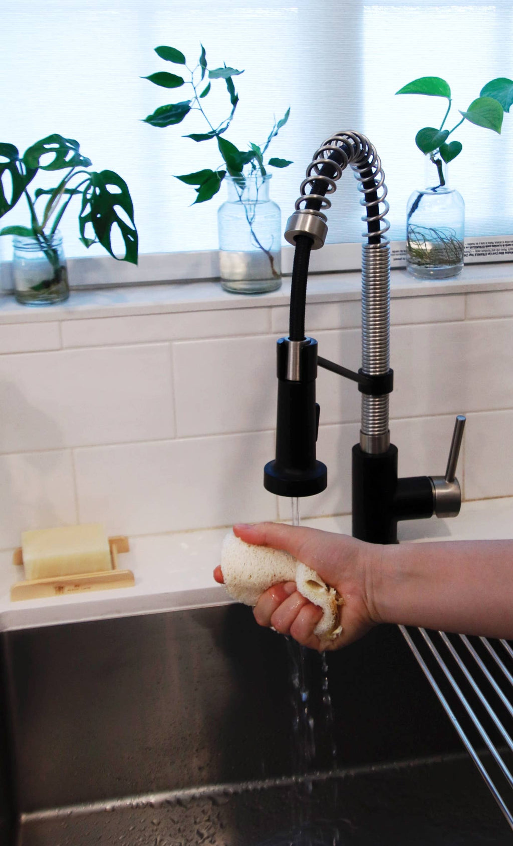 Loofah Dish Sponge: Single Layer 3-Pack | Compostable