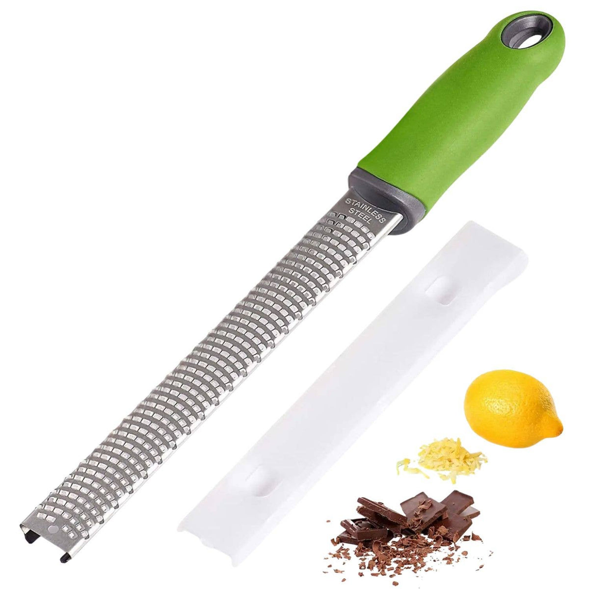 Stainless Steel Cheese Grater & Citrus Zester