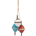 Wooden Bobbers Hanging Decor