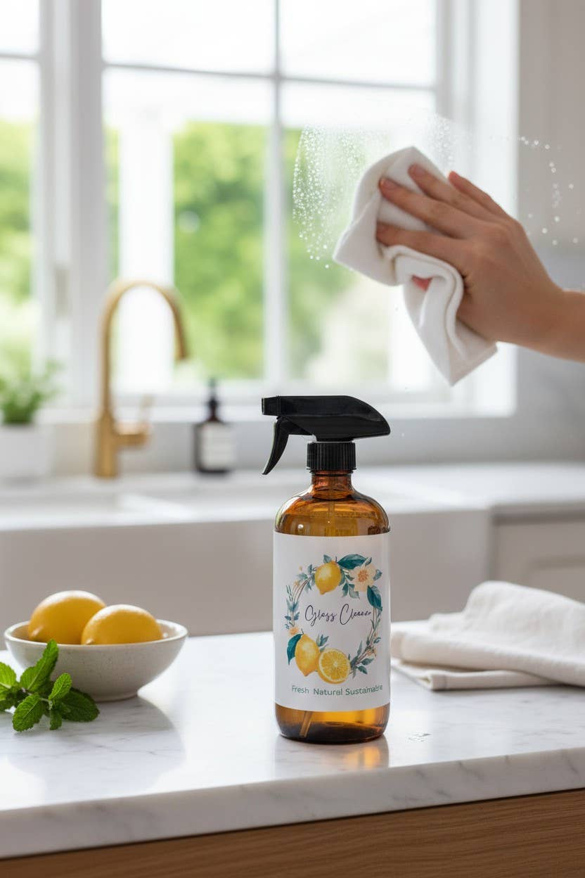 Natural Glass and Window Cleaner