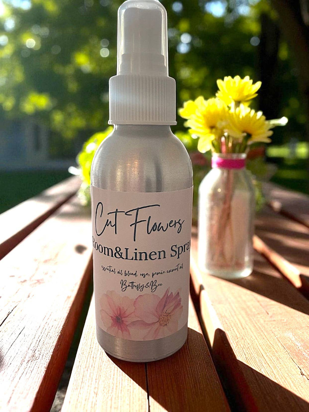 Fresh Linen Spray, Natural Room Freshener Spray