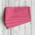 Solid Napkin Set of 4 Rosy