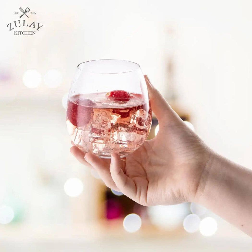Stemless Wine Glasses 14.5oz – Set of 4
