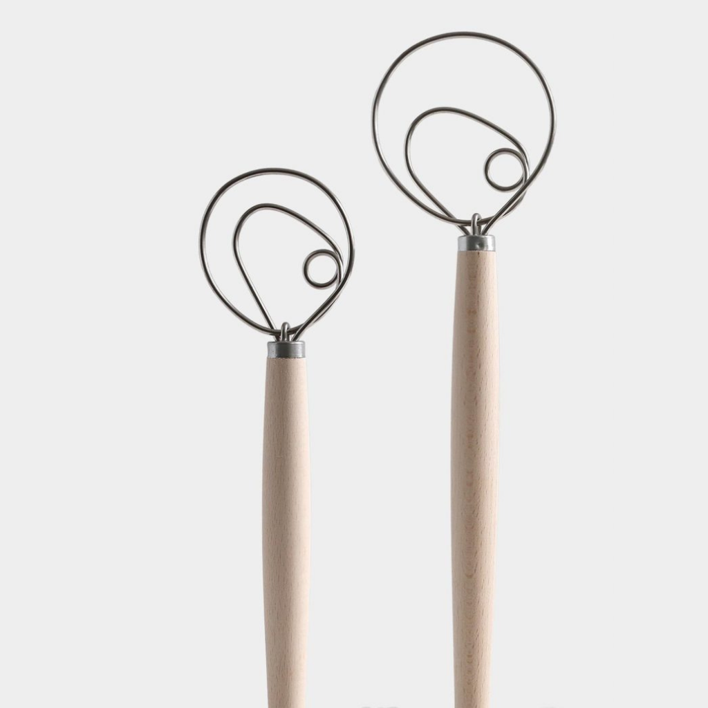 Large Danish Dough Whisk for Bread Mixing