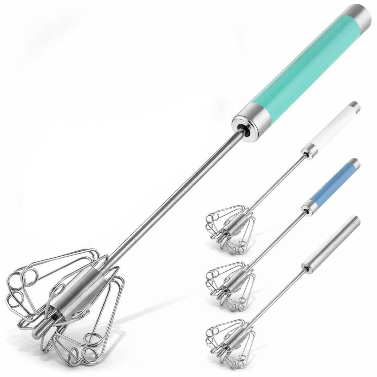 Traditional Rotary Push Whisk - Egg Beater