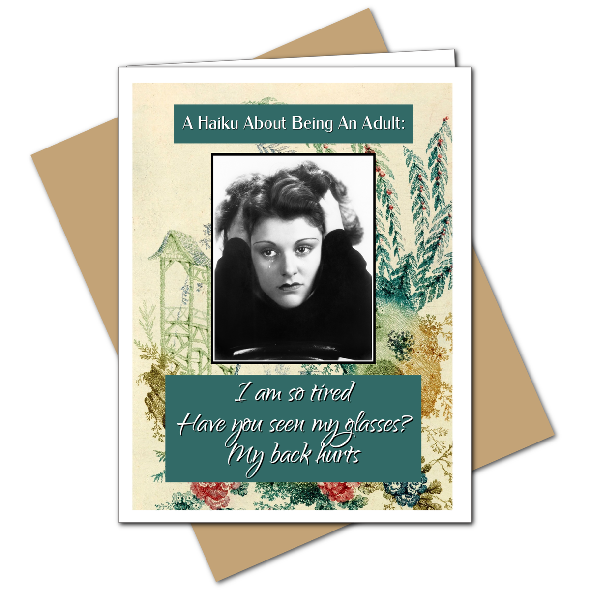 Haiku Birthday Greeting Card