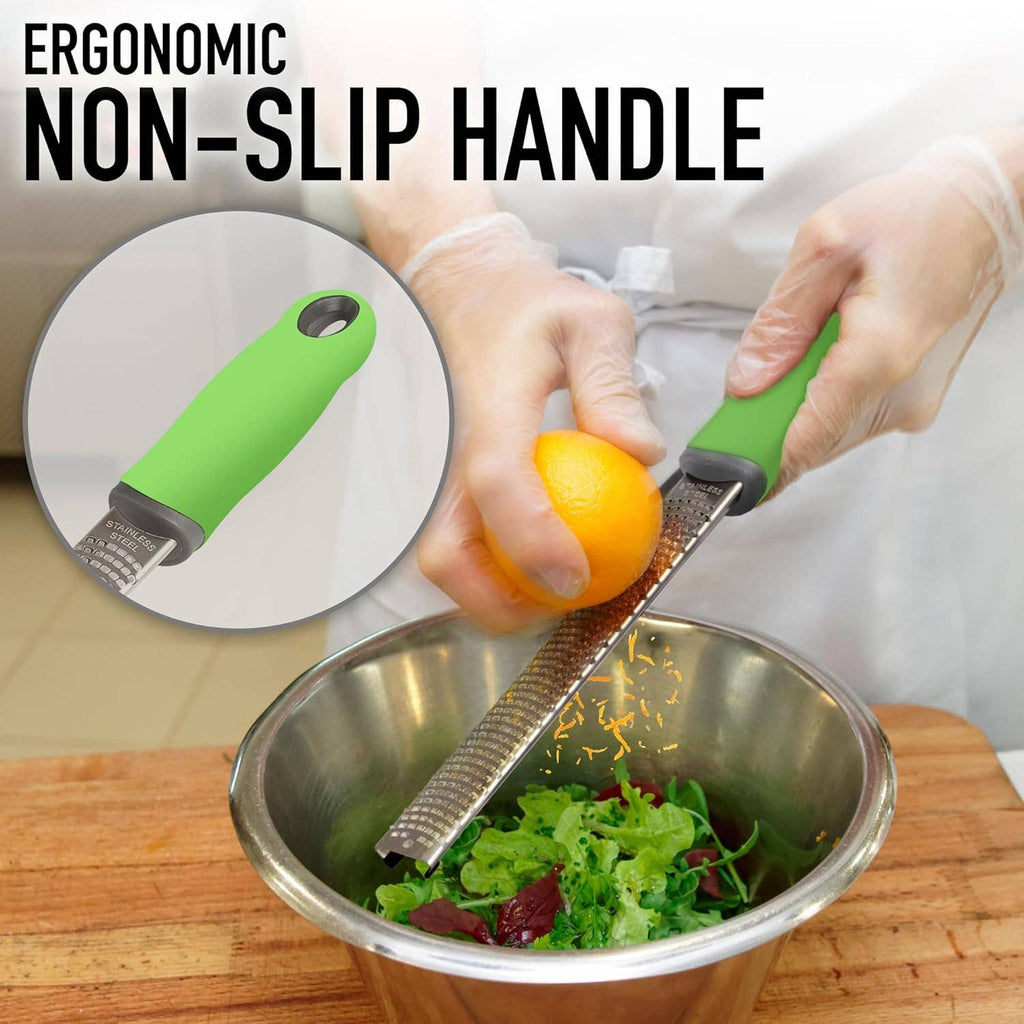 Stainless Steel Cheese Grater & Citrus Zester